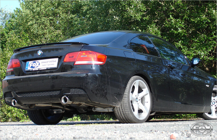 Fox Sportuitlaat BMW E90/91/92/93 335i/335d Achterdemper Rechts/Links - 1x90 Type 17 Rechts/Links