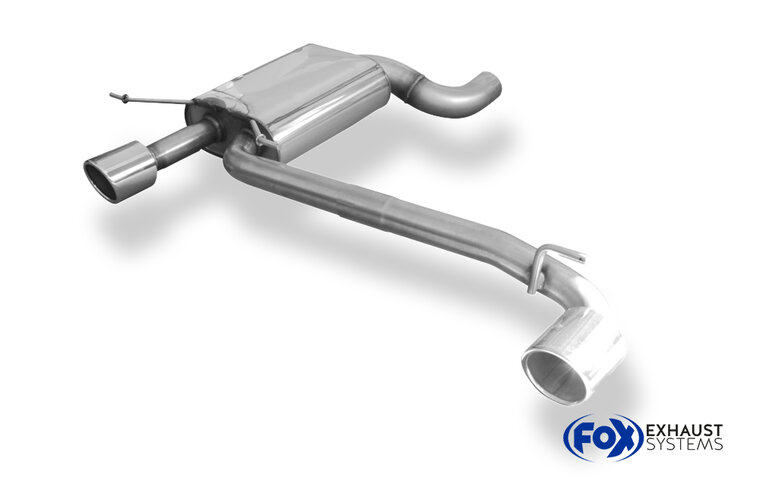 Fox Sportuitlaat BMW E90/91/92 - 325d/ 330d Uitlaatdemper rechts/links - 1x90 Type 16 rechts/links