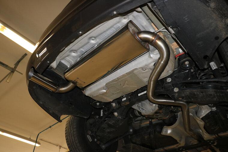Fox Sportuitlaat BMW F30/31 - 316i Achterdemper - 1x80 Type 14