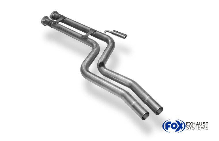 Fox Sportuitlaat BMW E34 525i/530i/535i vervangingspijp voor de voordemper