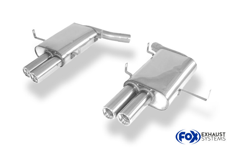 Fox Sportuitlaat BMW E39 M5 achterdemper rechts/links - 2x80 type 13 rechts/links