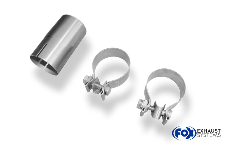 Fox Sportuitlaat BMW E60/61 - 520i/ 523i/ 525i/ 530i Achterdemper - 2x76 Type 10