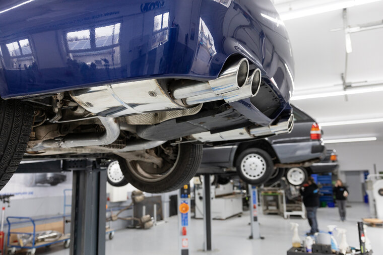 Fox Sportuitlaat BMW E60 M5 achterdemper rechts/links - 2x115x85 type 32 rechts/links