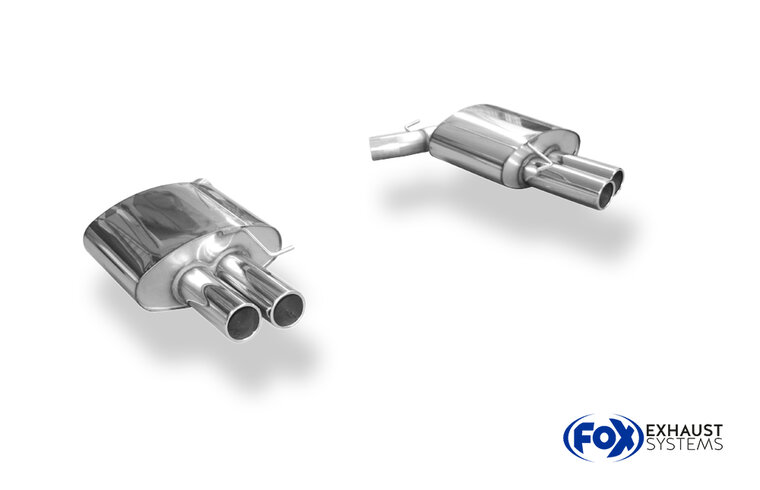 Fox Sportuitlaat BMW F10 535i achterdemper rechts/links - 2x80 type 12 rechts/links