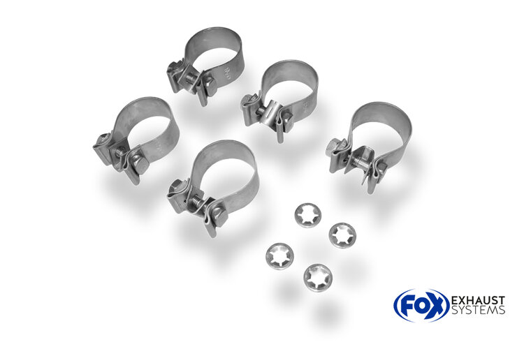 Fox Sportuitlaat Mazda 6 Type GH Diesel Achterdemper rechts/links - 1x90 Type 13 rechts/links