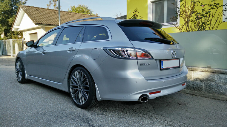 Fox Sportuitlaat Mazda 6 Type GH Benzine Achterdemper rechts/links - 106x71 Type 38 rechts/links