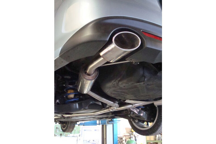 Fox Sportuitlaat Mazda 6 Type GH Diesel Achterdemper rechts/links - 115x85 Type 38 rechts/links