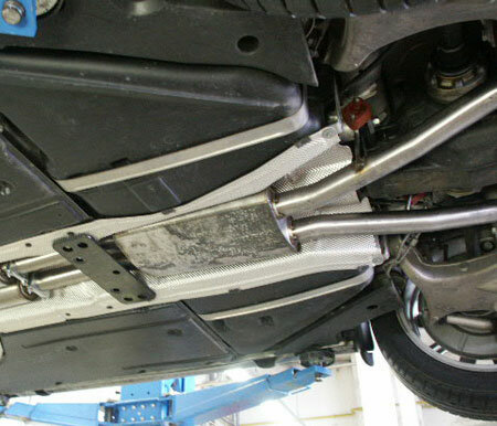 Fox Sportuitlaat BMW E63/64 645i 650i middendemper