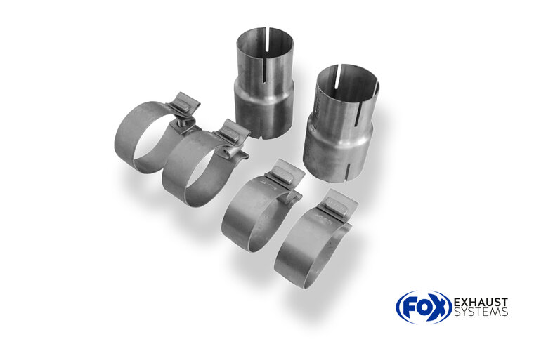 Fox Sportuitlaat BMW F12/F13/F06 - 640i met M-pakket Achterdemper rechts/links - 2x90 Type 16 rechts/links