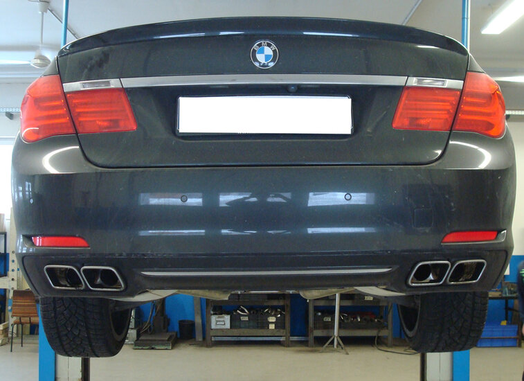 Fox Sportuitlaat BMW F01 760i achterdemper rechts/links - 2x63 type 14 rechts/links - zonder uitlaatkleppen