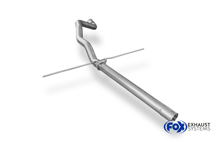 Fox Sportuitlaat Audi 80 Type B4 Sedan &amp; Avant Voordemper Vervangingspijp