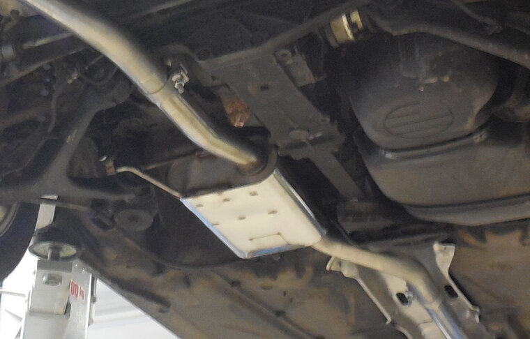 Fox Sportuitlaat Audi 80 Type B4 quattro voordemper