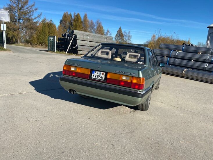 Fox Sportuitlaat Audi 80/90 Type 81 achterdemper - 2x63 Type 10