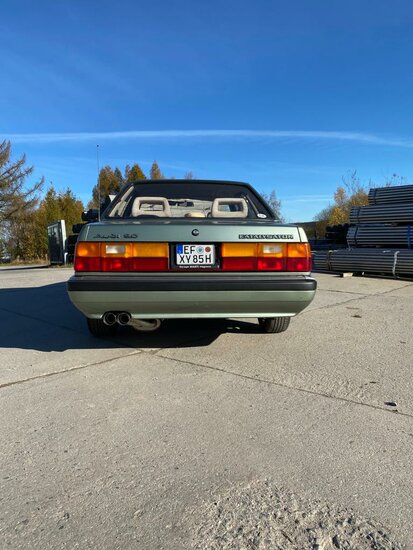Fox Sportuitlaat Audi 80/90 Type 81 achterdemper - 2x76 Type 10