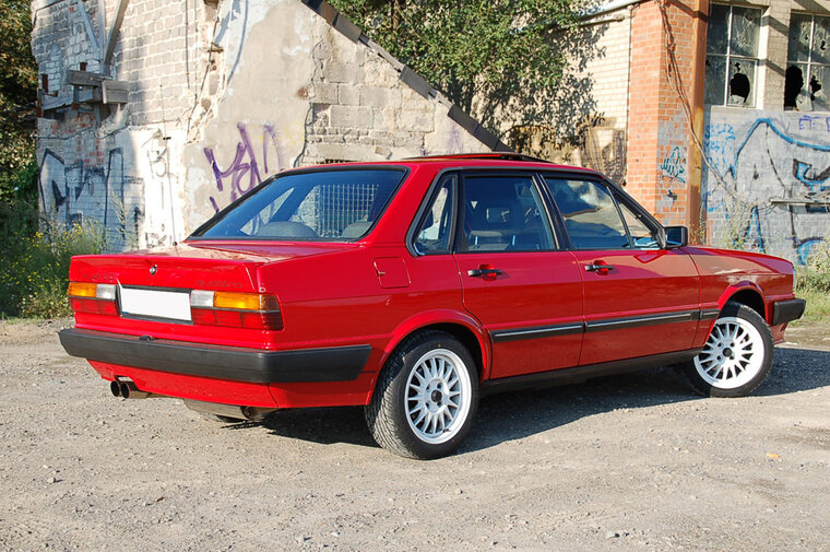 Fox Sportuitlaat Audi 80/90 Type 85 quattro Facelift Achterdemper - 2x76 Type 14