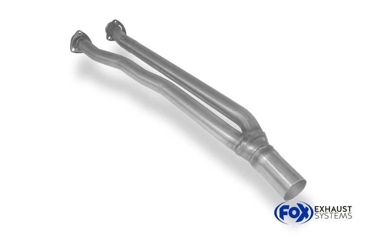 Fox Sportuitlaat Audi 80/90 - Type 89, B3, B4 - Limousine/Coup&eacute;/Cabrio verbindingspijp naar de katalysator voor AU011000-MSD