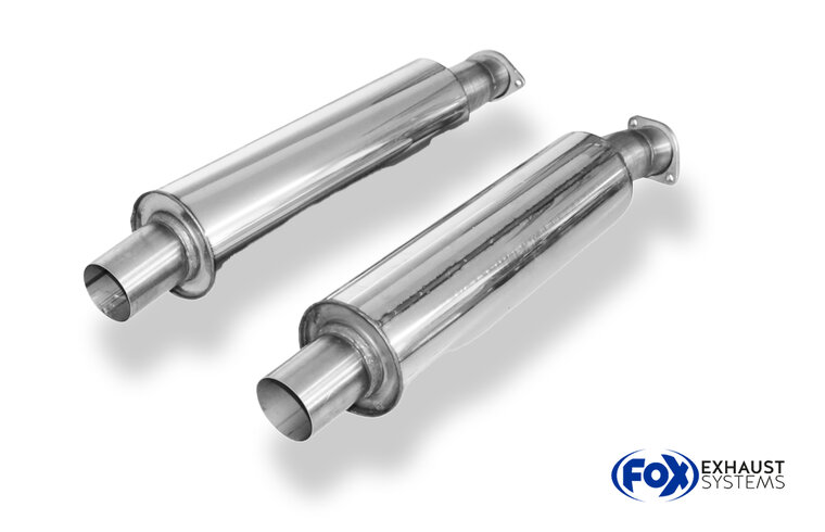 Fox Sportuitlaat BMW E31 850i voordemper