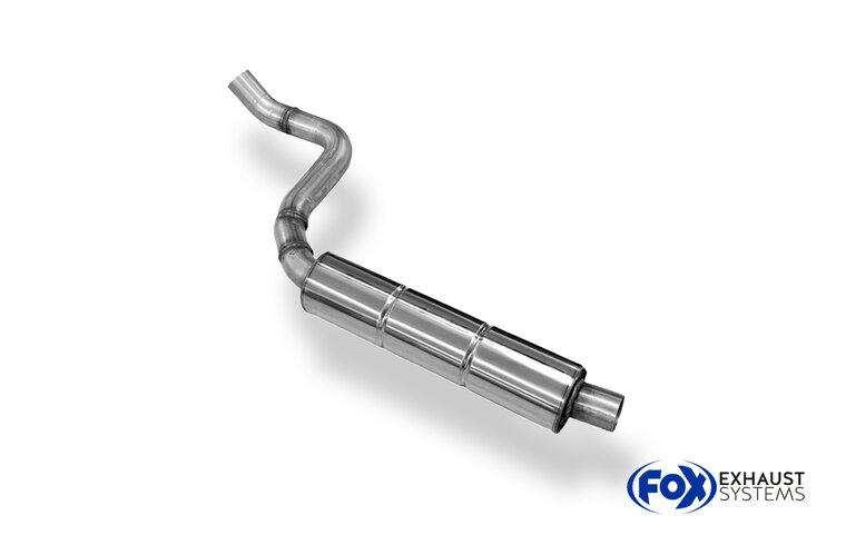 Fox Sportuitlaat Audi A2 - 1.6l voor geluiddemper