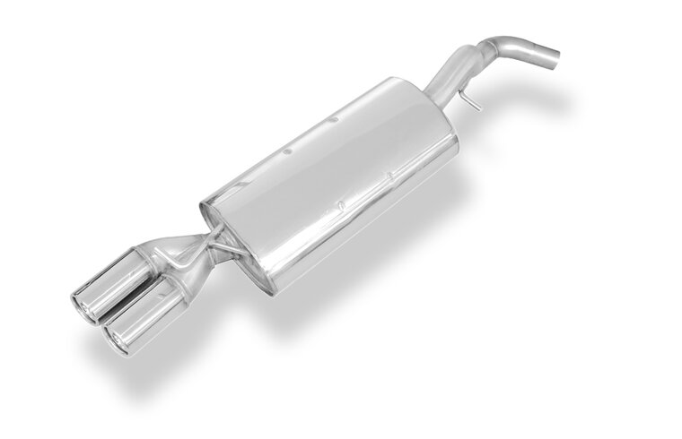 Fox Sportuitlaat Audi A3 Type 8L Achterdemper &Oslash;63,5 mm - 2x76 Type 13