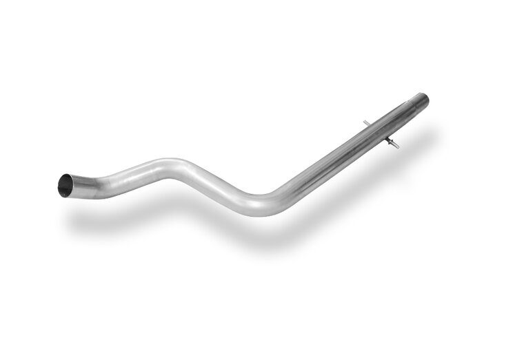 Fox Sportuitlaat Vervangingspijp voor de voordemper van de Audi A3 Type 8L / VW Golf IV / VW Beetle &Oslash;63,5 mm