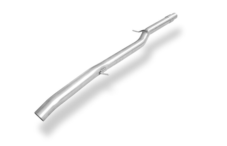 Fox Sportuitlaat Vervangingspijp voor de voordemper van de Audi S3 Type 8L - pijpdiameter: 70 mm