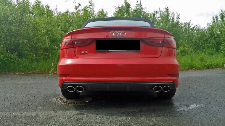 Fox Sportuitlaat Audi S3 - 8V Sedan + Cabriolet Uitlaatdemper Rechts/Links - 2x106x71 Type 44 Rechts/Links