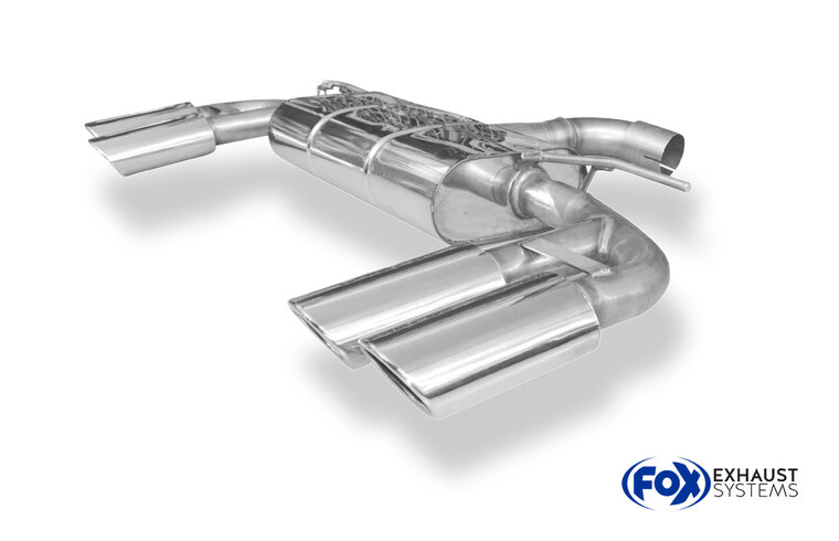 Fox Sportuitlaat Audi A3 - 8V Sportback quattro Achterdemperuitlaat rechts/links - 2x115x85 Type 32 rechts/links