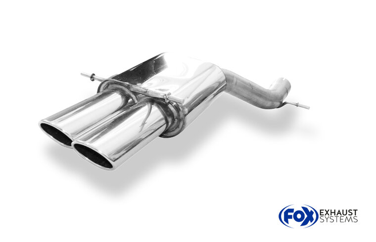 Fox Sportuitlaat Audi RS4 B5 achterdemper - 2x106x71 Type 44