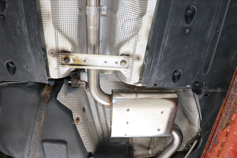 Fox Sportuitlaat Audi A4 - B6/B7 - 1,6l voordemper