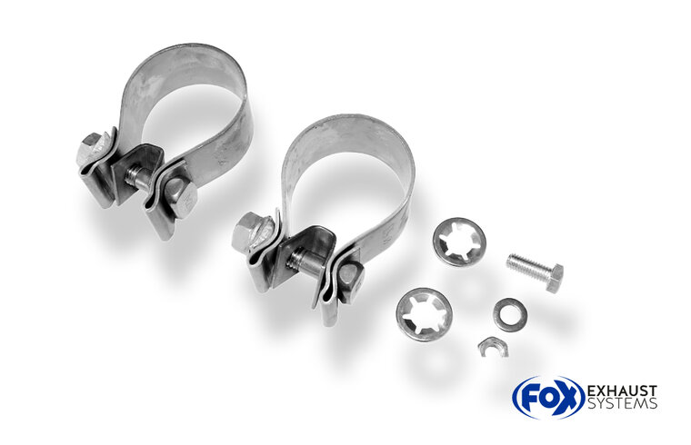 Fox Sportuitlaat Audi A4 Type B7 - Cabriolet/Sedan/Avant Achterdemper Rechts/Links - 1x90 Type 17 Rechts/Links