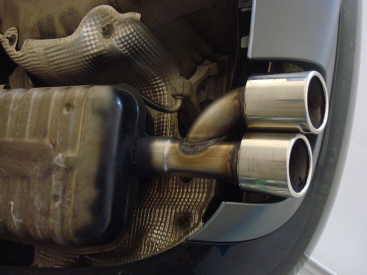 Fox Sportuitlaat Audi A4 B7 - 1.8l T Uitlaatpijpenset voor lassen - 2x88x74 Type 32 Rechts/Links