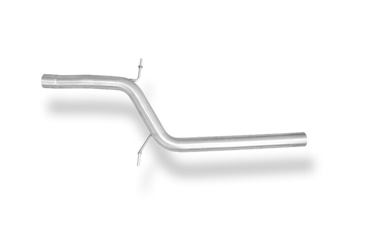 Fox Sportuitlaat Audi A4 B8 - A5 8T - 2.0 Voorwielaandrijving middendemper vervangingspijp &Oslash;63,5mm