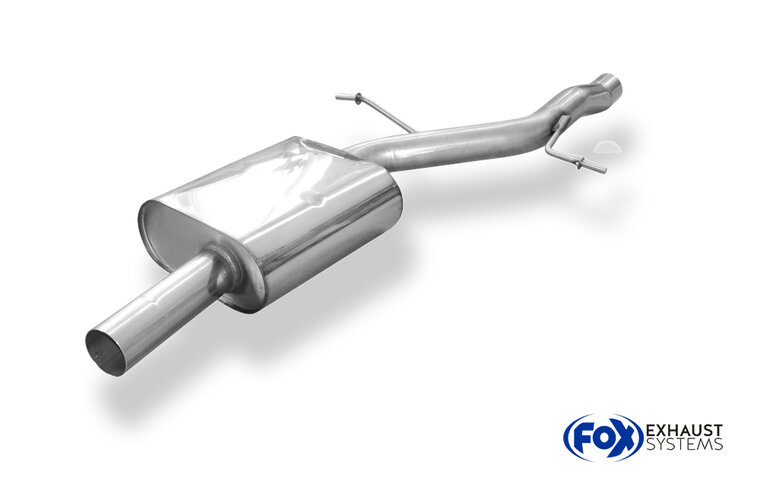 Fox Sportuitlaat Audi A4 B8 - A5 8T - 2.0 Voorwielaandrijving middendemper
