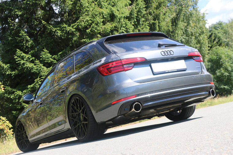 Fox Sportuitlaat Audi A4 quattro B9 achterdemper rechts/links - 1x100 type 16 rechts/links