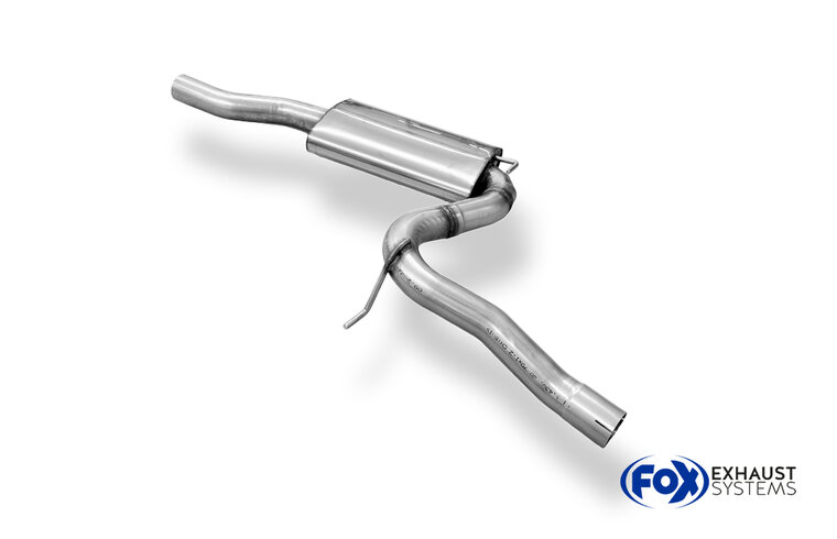 Fox Sportuitlaat Audi A4 B9 - 2WD middendemper