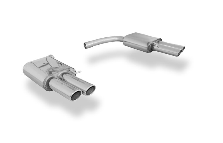 Fox Sportuitlaat Audi A5 B8 Sportback achterdemper rechts/links - 2x90 type 17 rechts/links