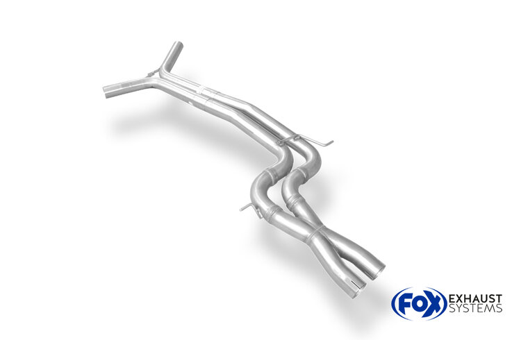Fox Sportuitlaat Audi S4 S5 3.0 4.2l quattro Type B8 Voordemper vervangingspijp
