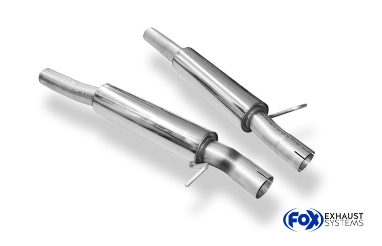 Fox Sportuitlaat Audi A6/ S6 Type 4B quattro voordemper