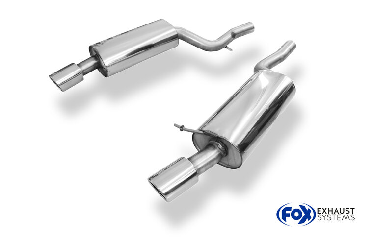 Fox Sportuitlaat Audi RS6 4B achterdemper 70 mm rechts/links - 1x100 type 16 rechts/links