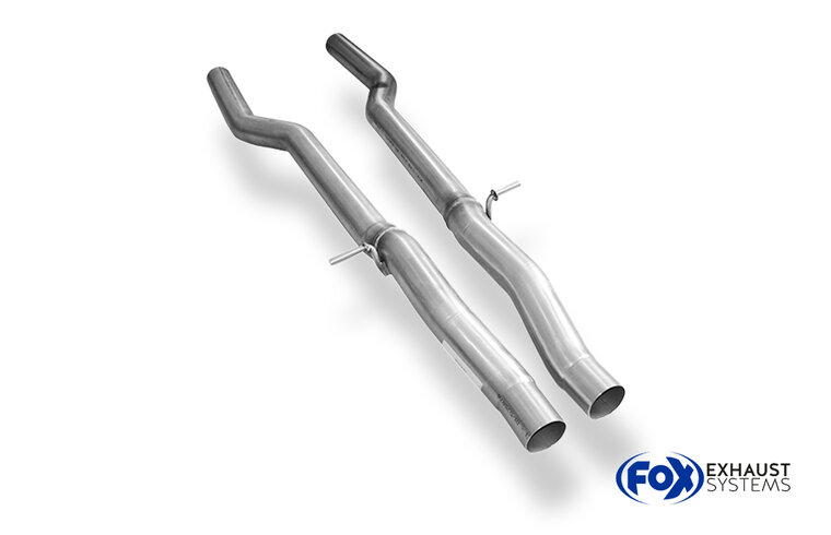 Fox Sportuitlaat Audi RS6 4F voordemper vervangingspijp rechts/links