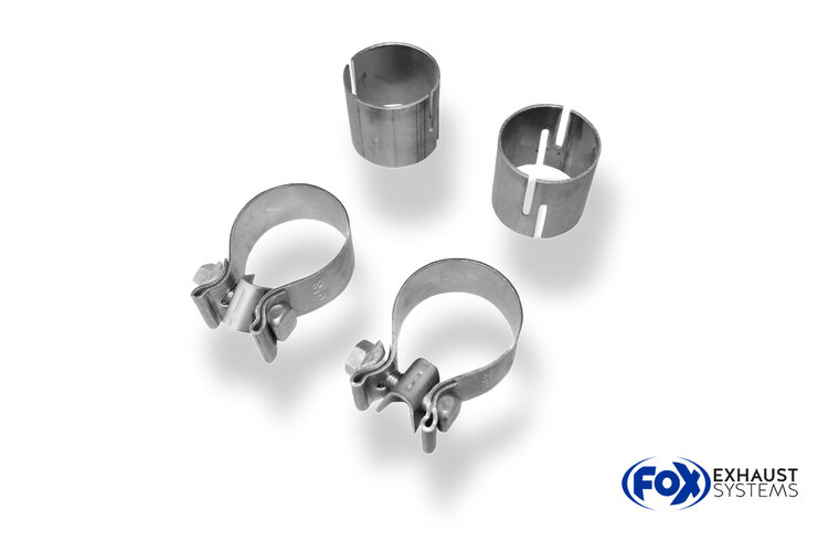 Fox Sportuitlaat Audi A6 Type 4F quattro 4.2l Voordemper vervangingspijp rechts/links &Oslash;63,5mm