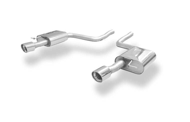 Fox Sportuitlaat Audi A6 Type 4F quattro 4.2l Achterdemper rechts/links &Oslash;63,5mm - 1x90 Type 17 rechts/links
