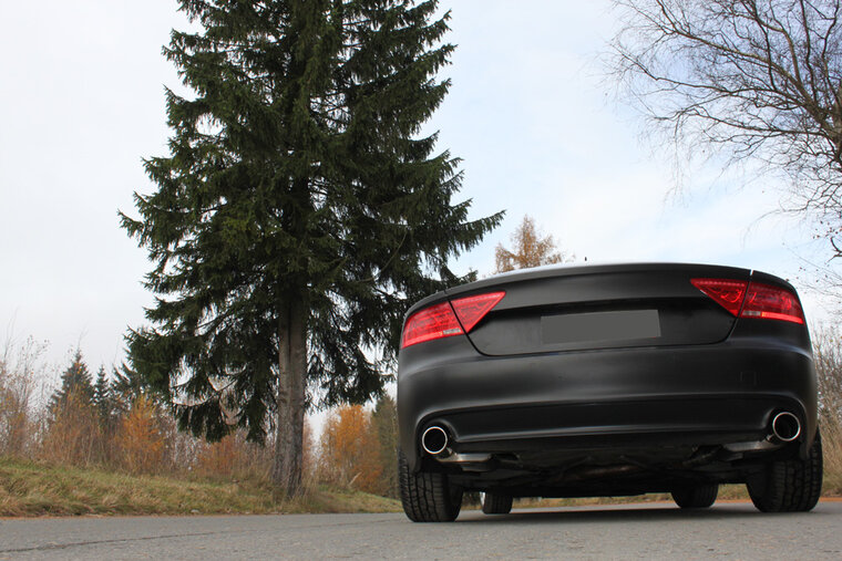 Fox Sportuitlaat Audi A7 4G - 3.0l TFSI Achterdemper rechts/links - 1x100 Type 16 rechts/links