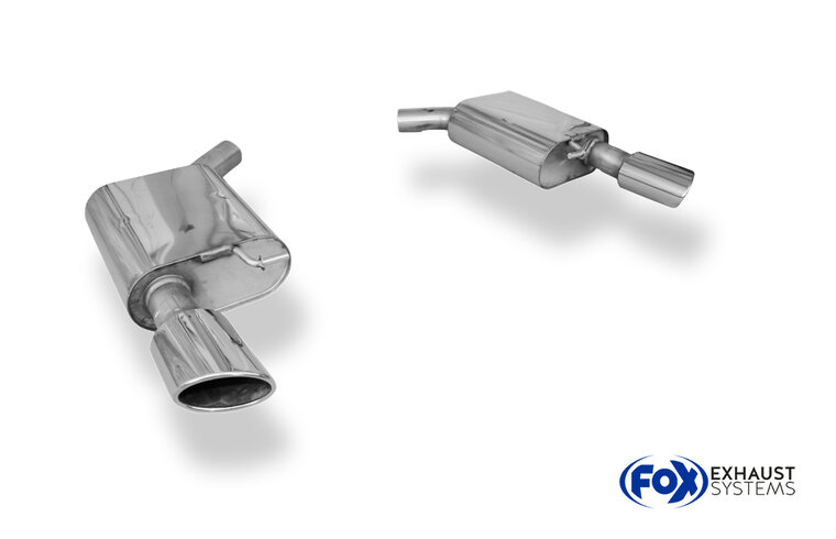 Fox Sportuitlaat Audi A7 4G - 3.0l TFSI Achterdemper rechts/links - 115x85 Type 38 rechts/links