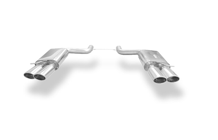 Fox Sportuitlaat Audi S8 - 4E Achterdemper rechts/links - 2x115x85 Type 32 rechts/links