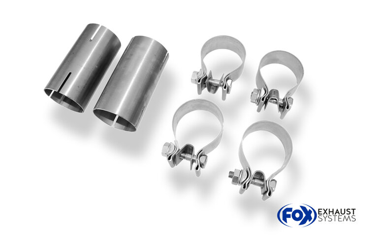 Fox Sportuitlaat Audi A8/S8 Type D2 drukwisselleiding - leidingdiameter: 63,5 mm