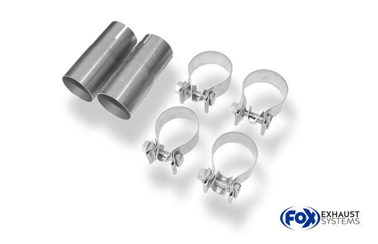 Fox Sportuitlaat Audi A8/S8 Type D2 Achterdemper - 2x76 Type 17