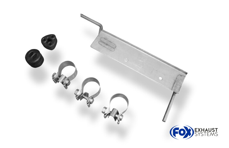 Fox Sportuitlaat Hyundai Accent Type LC Achterdemper rechts/links - 160x80 Type 53 rechts/links