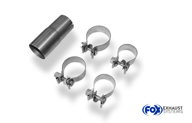 Fox Sportuitlaat Achterdemper rechts/links voor Honda Accord VIII CU2/CW2 Sedan &amp; Tourer - 1x114 Type 12 rechts/links