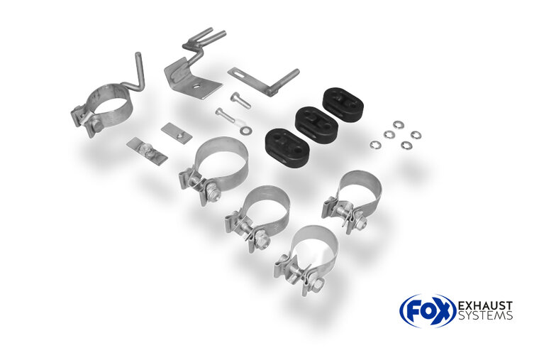 Fox Sportuitlaat Achterdemper rechts/links voor Honda Accord VIII CU1/CW1 Sedan &amp; Tourer - 1x100 Type 12 Rechts/Links